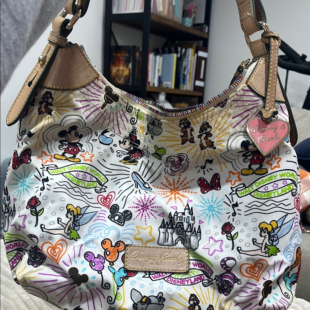 Dooney & Bourke Disney White Shoulder Bag